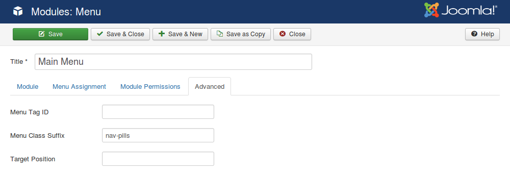 FavThemes tutorial for the main navigation navpills
